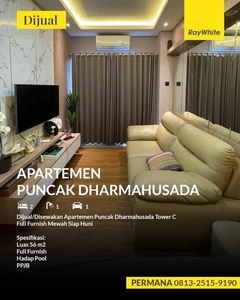 Dijualdisewakan Apartemen Puncak Dharmahusada Tower C Full Furnish