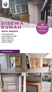 Disewakan cepat rumah di kota wisata