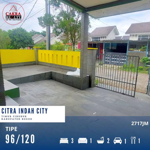 Rumah Bagus 3 Kamar 96/120 di Citra Indah City