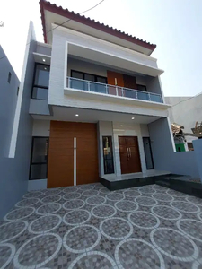 RUMAH BARU MEWAH MODERN MINIMALIS DI KOMPLEK DUTA KRANJI BINTARA