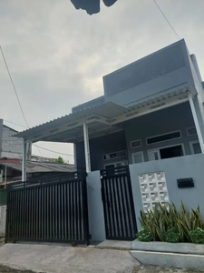 Rumah Gratis Renov Bebas Banjir Dekat gerbang Tol Jatibening