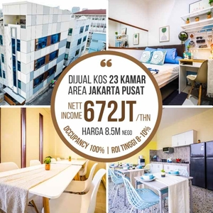 Rumah Kost 23 Kamar P E N U H Area Jl Hasyim Ashari Jakpus