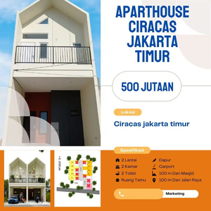 RUMAH MENAWAN DICIRACAS JAKARTA TIMUR