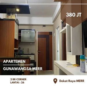 SUDAH SHMSRS‼️Apartemen Gunawangsa MERR Full Furnish Bagus