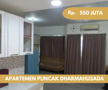 3 BR Dekat Unair C ‼️ Apartemen Puncak Dharmahusada Semi Furnished