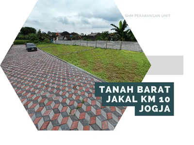 5 Menit Jl Palagan Jogja, Tanah Villa View Merapi Siap Bangun