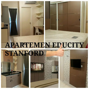 Apartemen Educity Tower Stanford siap huni