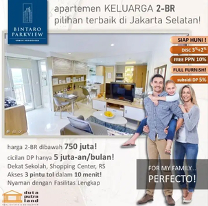 Apartemen murah strategis di Bintaro Jakarta Selatan