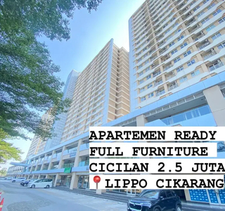 Apartemen Ready Full Furnished Bekasi Lippo Cikarang Estate