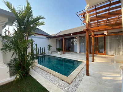 Brand new Yearlly for rent Villa 2 Bedrooms near to mengening beach