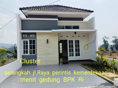 cluster view pemandangan di Banyumanik Semarang atas