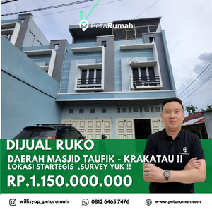 Daerah Krakatau Jl. Masjid Taufik (Terusan Jl. Bukit Barisan)