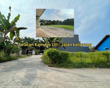 Dekat kampus UII, Tanah Murah Di Utara Jalan Pandanaran Jakal KM 14