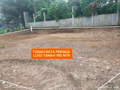 Di Jual Cepat Tanah Murah Lt:195 Mtr Surat SHM