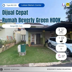 dijual cepat rumah cantik hook beverly green