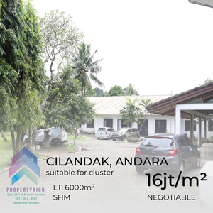 DIJUAL DI BAWAH HARGA PASAR, TANAH BESAR 6000m² ANDARA