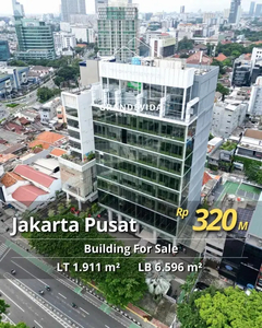 DIJUAL/DISEWA OFFICE BUILDING JAKARTA PUSAT : DI TENGAH KOTA JAKARTA