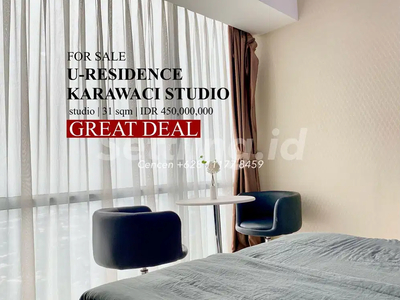 DIJUAL RUGI U-Residence Karawaci SUPER MURAH tower 2