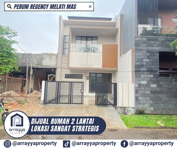 Dijual Rumah 2 Lantai Minimalis Di Regency Melati Mas -EN344