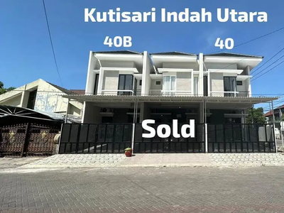Dijual Rumah Baru Minimalis 2Lt* *Kutisari Indah Utara IV no. 40C*