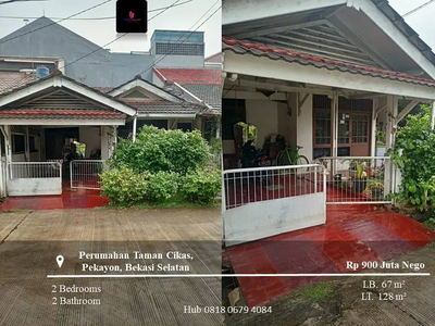 Dijual Rumah di Perumahan Taman Cikas, Pekayon, Bekasi Selatan