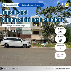 Dijual Rumah Mewah Bukit Indah Sukajadi Batam Center
