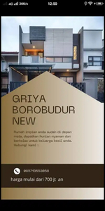 dijual rumah minimalis modern di daerah borobudur semarang barat