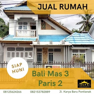 Dijual Rumah Parit Haji Husin 2 Bali Mas 3 Kota Pontianak