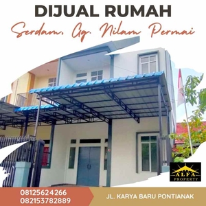 Dijual Rumah Sungai Raya Dalam Nilam Permai Kota Pontianak