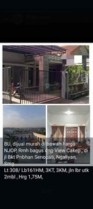 Dijual Rumah View Ciamik Di Jl Panembahan Senopati