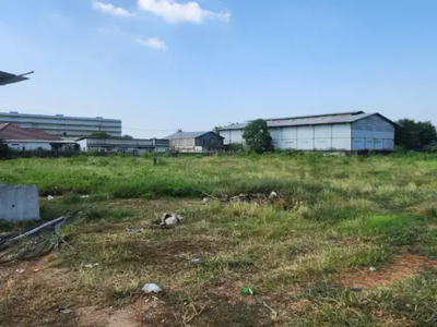 DIjual Tanah 4,6 Ha Zona Industri Dekat Bandara Soekarno Hatta TNG