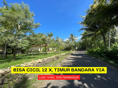 Dijual Tanah Jogja Barat, Luas 130 m2, Kawasan Gerbang Tol Jogja