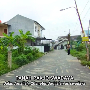 Dijual tanah Palembang Swadaya Pakjo