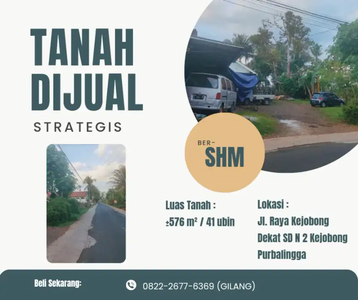 DIJUAL TANAH STRATEGIS PURBALINGGA