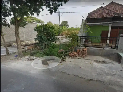 Dijual Tanah Tengah Kota Pinggir Jalan Dekat Koramil Mayangan Jombang