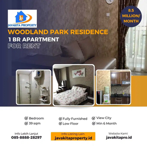 Disewakan 1BR Woodland Park Residence