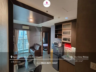 Disewakan Apartement Thamrin Residence 2BR Full Furnished Tower C