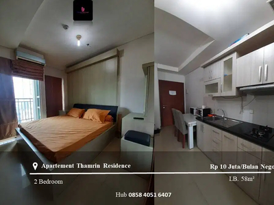 Disewakan Apartement Thamrin Residence High Floor 2BR Full Furnished