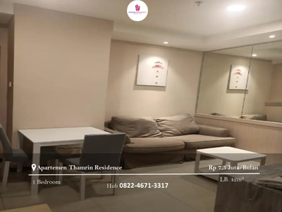 Disewakan Apartement Thamrin Residence Type L 1BR Furnished