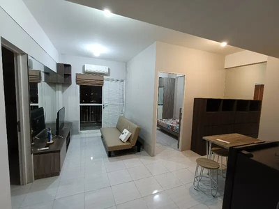 Disewakan furnish 2br luas 56 m², apartemen di Puncak dharmahusada