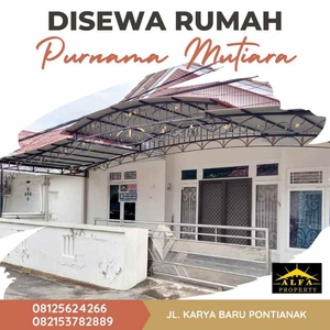 Disewakan Rumah Mutiara Purnama Kota Pontianak