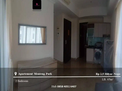 Jual Apartemen Menteng Park Low Floor 2BR Full Furnished Tower Emerald