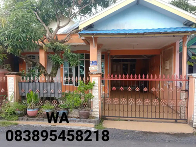 Jual cepat BU seadanya Rumah harga tanah lokasi strategis Sultan Adam