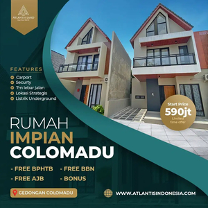 JUAL CEPAT RUMAH 2 LANTAI DI SOLO DEKAT UMS LISTRIK UNDERGROUND