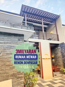 Jual Rumah mewah 4 kamar Renon Denpasar Bali