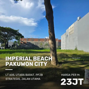 Kavling Imperial Beach Palm Beach, Pakuwon City STRATEGIS