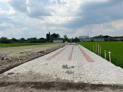 kavlingan tanah di jln pleret raya banyuanyar banjarsari