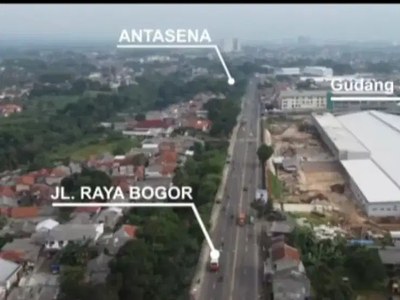 Lahan termurah bawah appraisal jl raya Bogor km 51 Cibinong