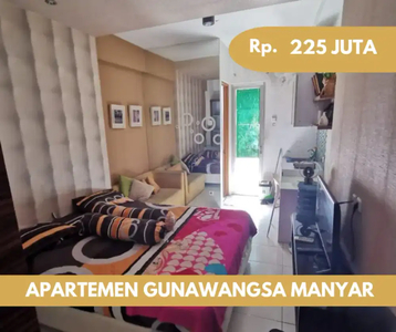 Lantai 2 Sudah Strata‼️ Apartemen Gunawangsa Manyar Studio