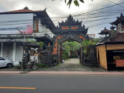 Lelang bank. Rumah Pinggir jalan di Peliatan, Ubud Bali